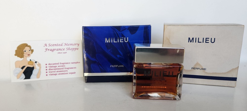 Vintage 1980’s Milieu Parfum Perfume Splash by Kose Japan ~ 15 ml