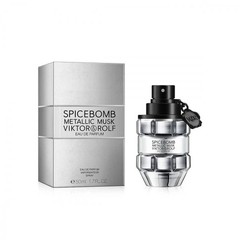 2025 Viktor & Rolf Spicebomb METALLIC MUSK Eau de PARFUM 1.7oz/50ml NEW & SEALED