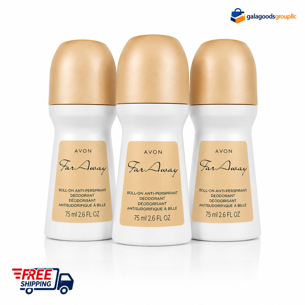 Far Away by Avon Roll on Deodorant 2.6 oz for Women