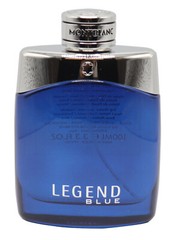 Mont Blanc Legend Blue by Tester3.3/3.4 oz Edp Spray Men New In Tester Box