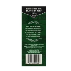 Brut Special Reserve 3.4 oz Eau de Cologne Men’s Spray