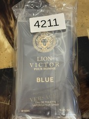 EBC Collection, Lion Victor BLUE Perfume for Men, 3.4oz/100ml