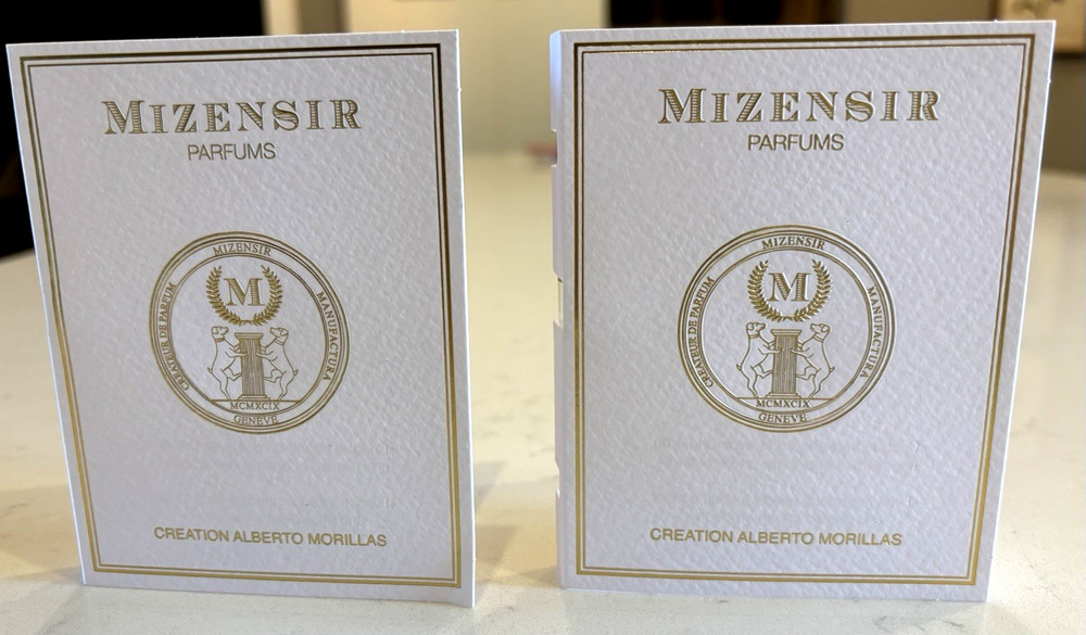 Mizensir Parfums Tres Chere Eau De Parfum EDP Spray (2) 0.06oz/2mL Each