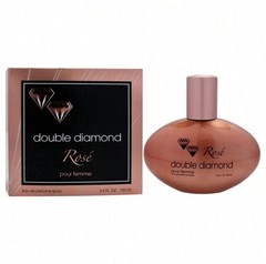 Double Diamond Rose EDP Perfume for Women 3.4 oz 100ml Spray New