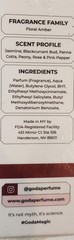 Goda For Her Pheromone Infused Perfume 0.5 fl oz Vegan Lot Of 1 New