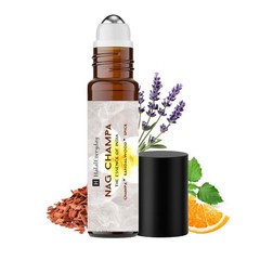 Nag Champa Fragrance / Body Oil – Premium Quality Scent Roll On – 1/3 oz 10ml
