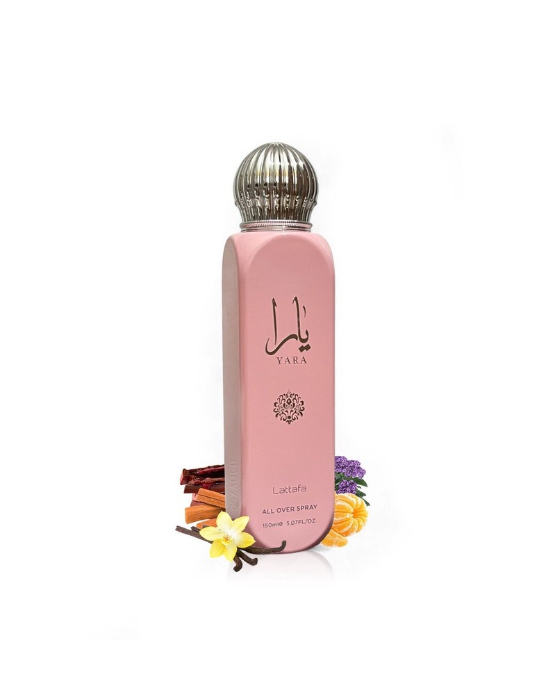 Lattafa Yara All Over Spray (pink) 5.07oz