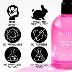 Pacifica Island Vanilla Eau de Parfum 2 Fl Oz Vegan Cruelty Free Sweet Scent
