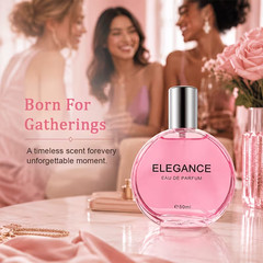 Womens Floral Fruity Perfume 1.69oz Jasmine White Musk Long Lasting Spray