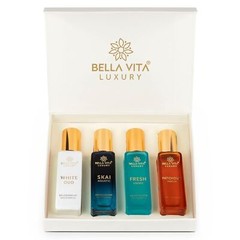 Bella Vita Luxury Unisex Eau De Parfum Gift Set 4×20 ML ~ Free Shipping