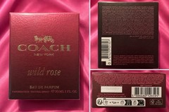 Coach Wild Rose Rose Eau de Parfum Spray, Regular Size 1 fl oz / 30 mL