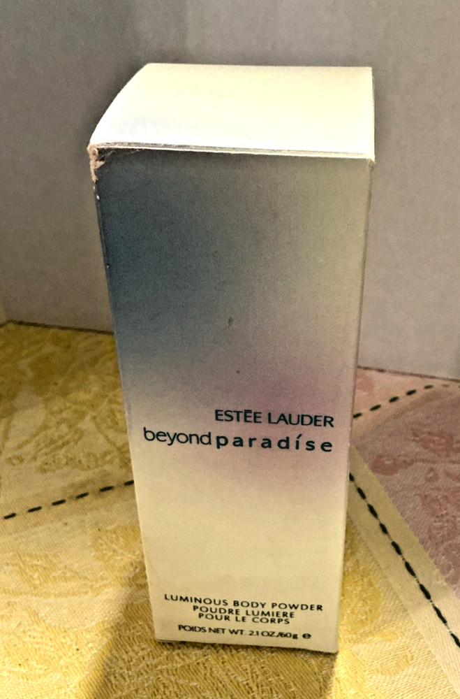 ESTEE LAUDER BEYOND PARADISE LUMINOUS BODY POWDER 2.1 OZ NIB