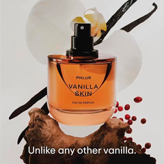Phlur Vanilla Skin Parfum 1.7 oz Vanilla Apple Jasmine Sandalwood Pink Pepper