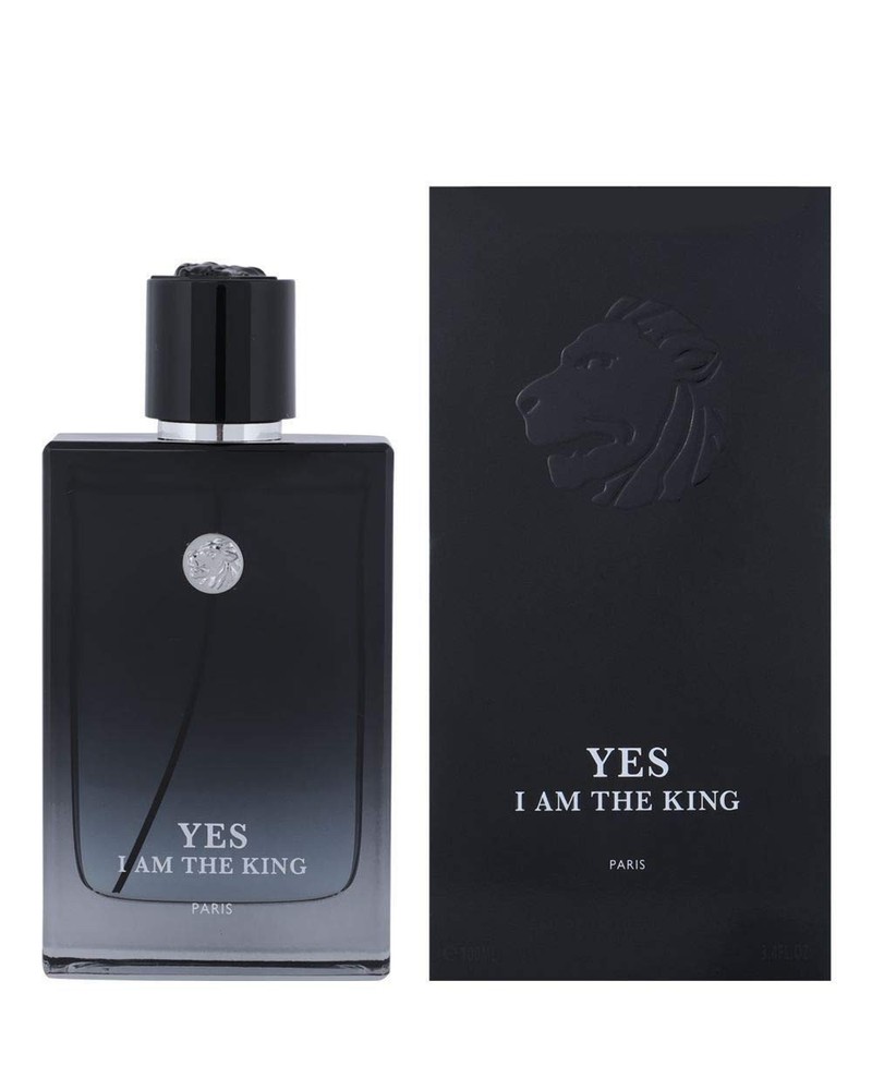 Geparlys Yes I Am The King EDT Spray 3.4oz 100ml Fresh Woody Men