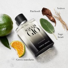 Acqua di Gio EDP for Men Fresh Marine Aromatic Woody Fragrance 3.3 oz Spray