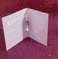 EXCEPTIONAL BECAUSE YOU ARE EDP PERFUME SAMPLE EACH .03 OZ New!