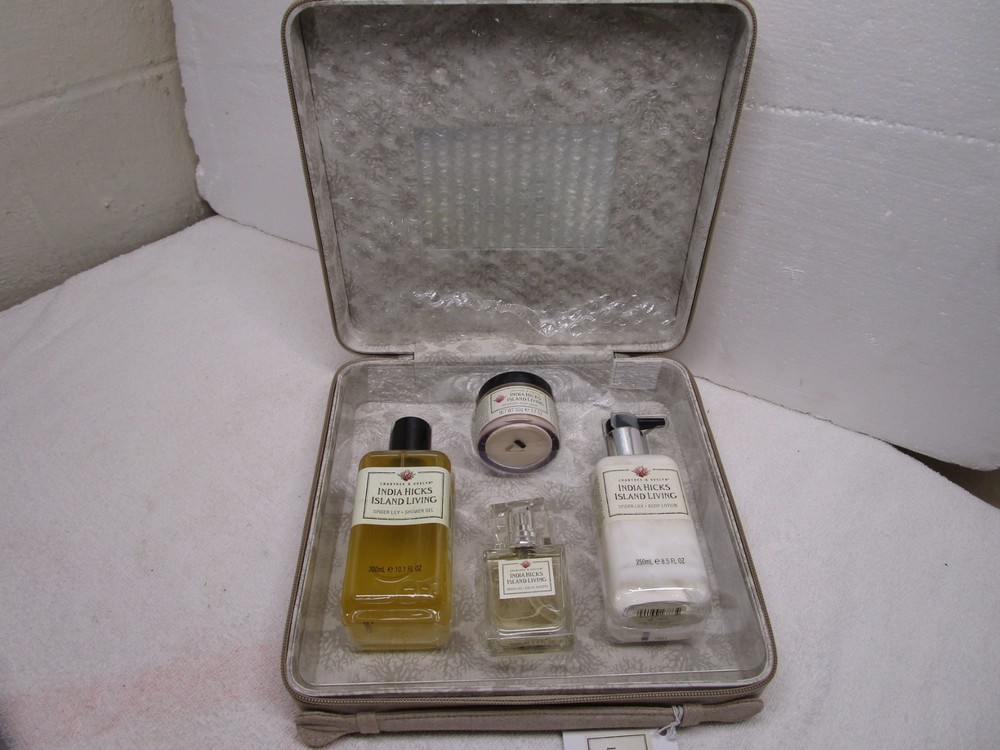 Crabtree & Evelyn India Hicks Island Living Spider Lily EDT COLLECTION SET