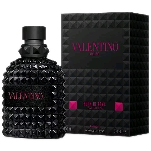 Valentino Uomo Born in Roma EXTRADOSE PARFUM 3.4oz/100mL SEALED 100% Authentic
