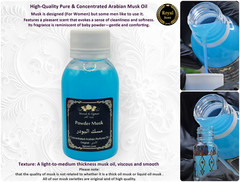 10x 100g Arabic Musk Tahara Set , High Quality Perfume Oil 1kg مسك الطهارة أسود