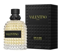 Valentino Uomo Born In Roma Yellow Dream EDT Eau de Toilette Spray 3.4 oz 100ml