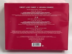 Ariana Grande Sweet Like Candy – Gift Set – 1.7 Oz Body Mist, Souffle, 1 Oz EDP