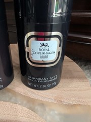 Vintage Mens Royal Copenhagen Deodorant Stick x 2 Set NOS