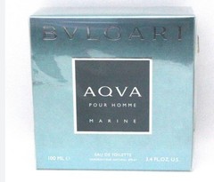 Bvlgari Aqva Pour Homme Marine By Bvlgari EDT 3.4 oz /100ml For Men New Sealed