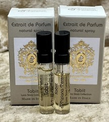 Tiziana Terenzi Tabit Extrait De Parfum Boxed 2X Sample Spray 1.5ml / 0.05 oz