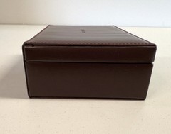 Vintage Aramis Faux Leather Box With 3-Piece Gift Set New Old Set