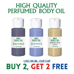 Pure Premium Fragrance Body Oil – Long Lasting , Alcohol-Free 1 oz