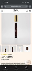 Bisou Memoire Marron Extrait De Parfum in 3.4 fl oz & 0.34 fl oz ( 220$ value)