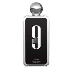 Afnan 9 PM Black EDP for Men 3.4 FL OZ / 100 ML Spray New in Box