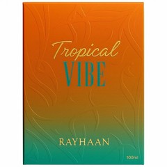 Rayhaan Tropical Vibe Eau de Parfum 3.4 oz Unisex Summer Fresh Perfume NEW