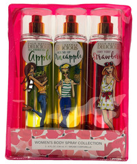 Delicious Women’s Body Mist 3Pc-8 FL.oz/236 ml e Apple + More