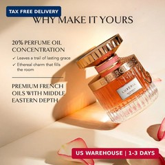 EMBAROUGE LUXERIA Eau de Parfum Women Fruity Floral Amber Perfume 100ml