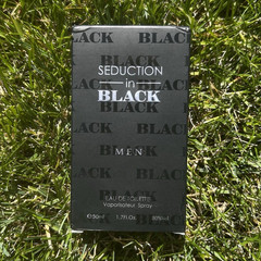 B Men Seduction in Black Eau de Toilette Spray Regular Size 1.7 fl oz