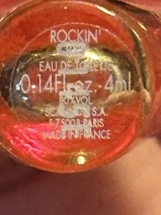 ** VINTAGE ** ESCADA ROCKIN’ RIO MINI .14 Fl Oz Sample Bottle