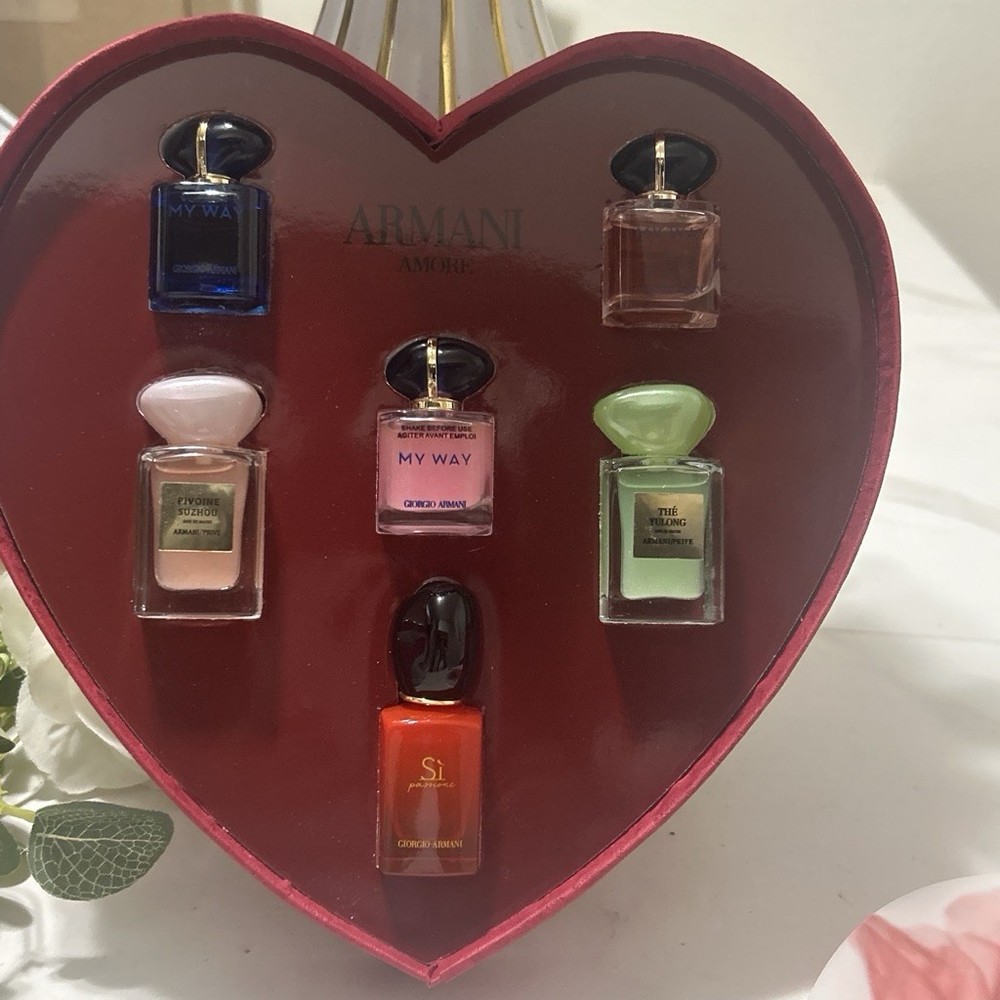 ARMANI beauty 6Pcs 7ml Parfum Set Miniature Fragrance Gift Set (Limited Edition)