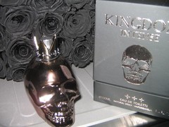 KINGDOM Intense Skeleton bottle 100 ml/3.4 fl zo. NIB Unique cool artistic