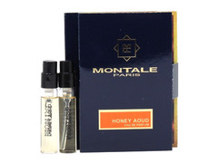 MONTALE PARIS HONEY AOUD EDP 2.0ml .06fl oz x 2 COLOGNE PERFUME SPRAY SAMPLES