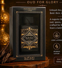 Lattafa Badee Al Oud Oud For Glory Eau de Parfum Spray 3.4 fl oz Long Lasting
