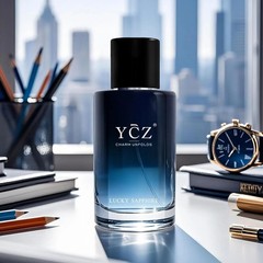 YCZ Lucky Sapphire Men’s Eau De perfume 1.7oz(50m) Charm Unfolds fragrance gift