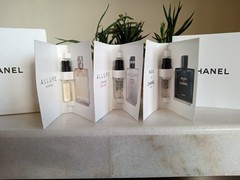 Chanel Allure Homme EDT, Sport & Bleu de Chanel 3Pc Sample Spray .05 fl oz each