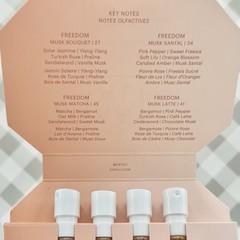 KAYALI Freedom 4pc Discovery Layering Set EDP Musk Santal Bouquet ••NEW••🎁