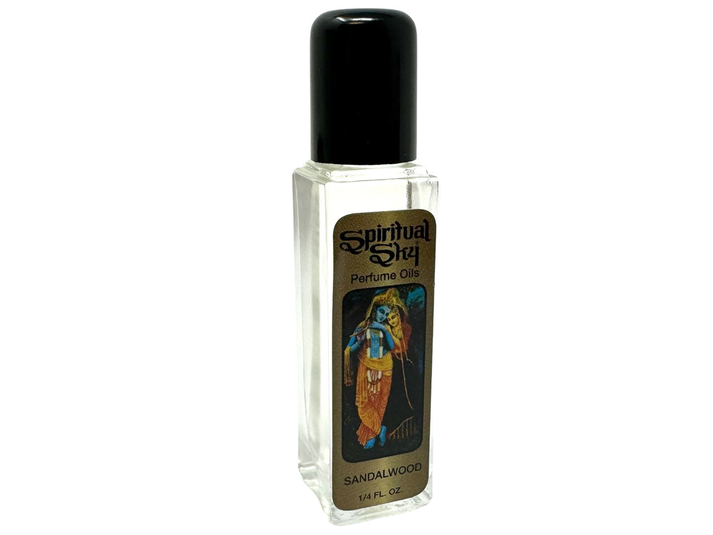 Spiritual Sky Scented Oil, 1/4 oz Bottle: SANDALWOOD (Perfume, Body Oils)