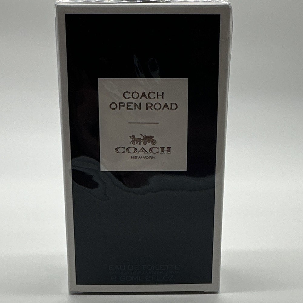Coach Open Road Eau de Toilette, Full Size 60 mL (2 fl oz), Sealed, New in Box