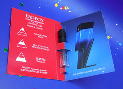 Carolina Herrera Bad Boy Cobalt Eau de Parfum Elixir 1.5ml SAMPLE VIAL PROMO