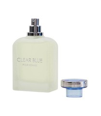 Men’s Clear Blue Cologne 3.4 oz EDT Spray for Men