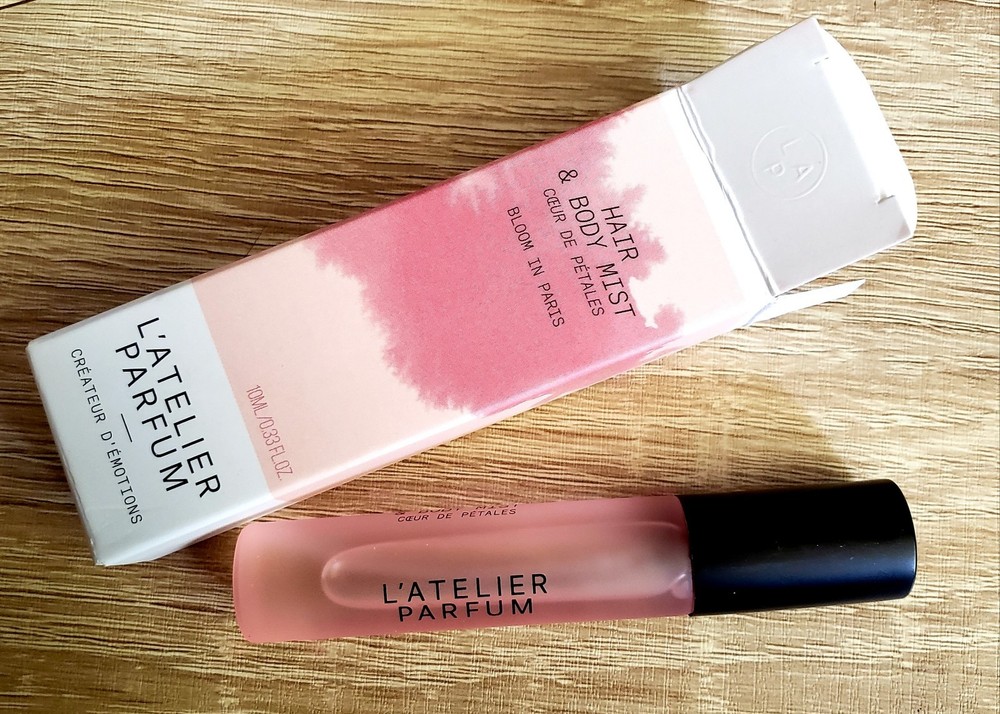 L’Atelier Parfum Hair & Body Mist, Bloom In Paris 10mL Spray, Rose/Lychee