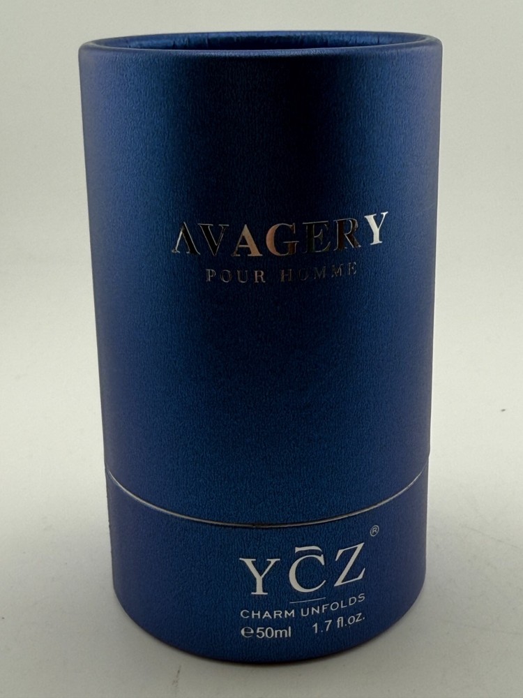 Avagery Pour Homme YCZ 1.7 oz Charm unfolds Open box